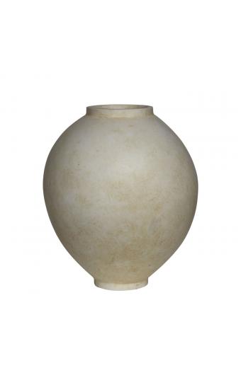 VASE-1 Βάζο Cement, Απόχρωση Beige Φ48x55cm - Φ48x55cm