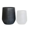 FLOWER POT-17 Φ53x63cm, Cement Απόχρωση Anthracite - Φ53x63cm