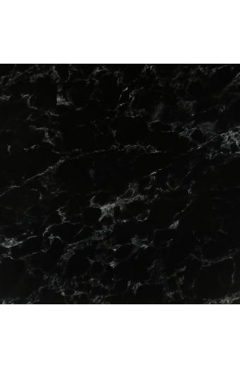 HPL (High Pressure Laminated) Επιφάνεια Τραπεζιού Απόχρωση Black Marble, Εξωτερικού χώρου - 60x60cm/12mm