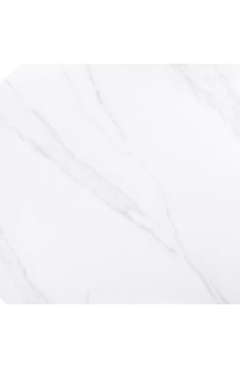 Επιφάνεια Μάρμαρο Sintered Stone, Απόχρωση White Marble (MDF για στήριξη βάσης) - 70x70cm/11mm