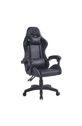 BF7850 Gaming Πολυθρόνα Γραφείου Διευθυντή Pu Μαύρο - 63x70x117/127cm