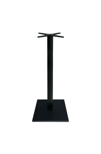 PRATO-W Βάση Τραπεζιού BAR 45x45cm H.93cm Μέταλλο Βαφή Μαύρο με Ρεγουλατόρο / 12,50Kg - 45x45 H.93cm