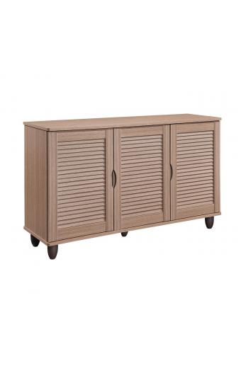 Παπουτσοθήκη 3 Πόρτες Απόχρωση Sonoma - 110x33x77cm