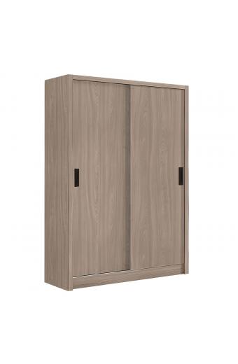 VANITY Ντουλάπα Δίφυλλη - Συρόμενη, Απόχρωση Sonoma Oak - 120x60x200cm