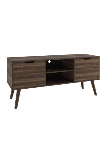 ALINA Έπιπλο TV Απόχρωση Καρυδί - 120x38x58cm