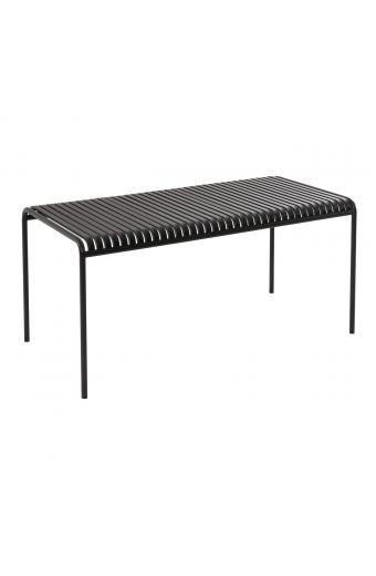 MODIAL Τραπέζι Μέταλλο Βαφή Μαύρο - 159x80x75cm