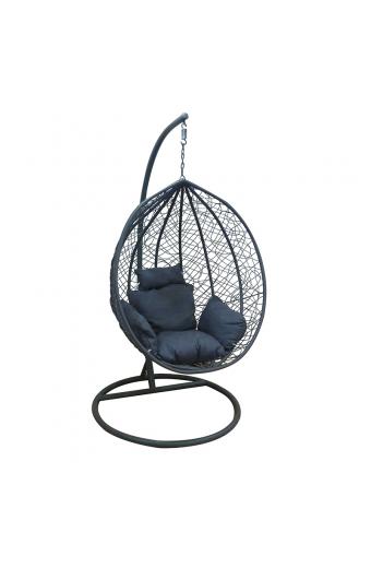 NEST34 ΑΝΘΡΑΚΙ 105X119/Φ102Χ198εκ. ΜΕΤΑΛΛΙΚΗ