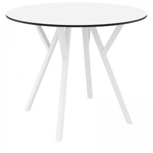 MAX ΤΡΑΠΕΖΙ Φ90Χ74εκ. WHITE LAMINATE 12mm