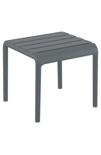 PARIS DARK GREY ΤΡΑΠΕΖΙ 42X41X40εκ. ΠΟΛ/ΝΙΟΥ