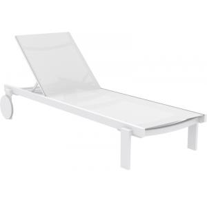 CASABLANCA ΞΑΠΛΩΣΤΡΑ WHITE/WHITE ΑΛΟΥΜ-ΠΟΛ/ΝΙΟΥ